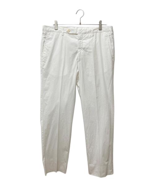 ROTASPORT（ロータスポーツ）ROTASPORT (ロータスポーツ) センタープレスパンツ ホワイト サイズ:2の古着・服飾アイテム