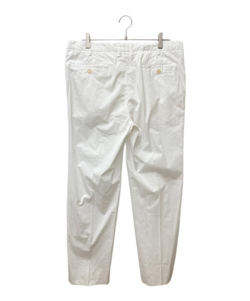 ROTASPORT（ロータスポーツ）ROTASPORT (ロータスポーツ) センタープレスパンツ ホワイト サイズ:2の古着・服飾アイテム