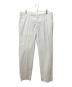 ROTASPORT（ロータスポーツ）の古着「センタープレスパンツ」｜ホワイト