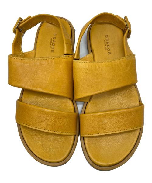 brador（ブラドール）BRADOR (ブラドール) ストラップサンダル オレンジ サイズ:SIZE 36の古着・服飾アイテム