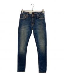 NUDIE JEANS（ヌーディー・ジーンズ）の古着「SKINNY LINデニムパンツ」｜インディゴ
