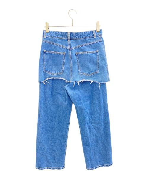 RAY BEAMS（レイ ビームス）RAY BEAMS (レイ ビームス) デニム スカート セット パンツ ブルーの古着・服飾アイテム