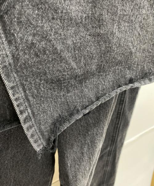 RAY BEAMS（レイ ビームス）RAY BEAMS (レイ ビームス) デニム スカート セット パンツ ブラックの古着・服飾アイテム