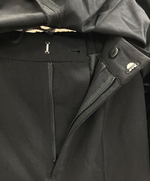 RAY BEAMS（レイ ビームス）RAY BEAMS (レイ ビームス) プリーツ ミニスカート付き パンツ ブラックの古着・服飾アイテム