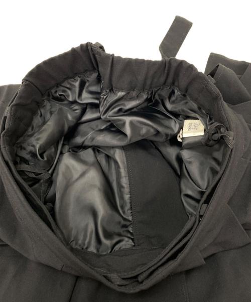 RAY BEAMS（レイ ビームス）RAY BEAMS (レイ ビームス) プリーツ ミニスカート付き パンツ ブラックの古着・服飾アイテム