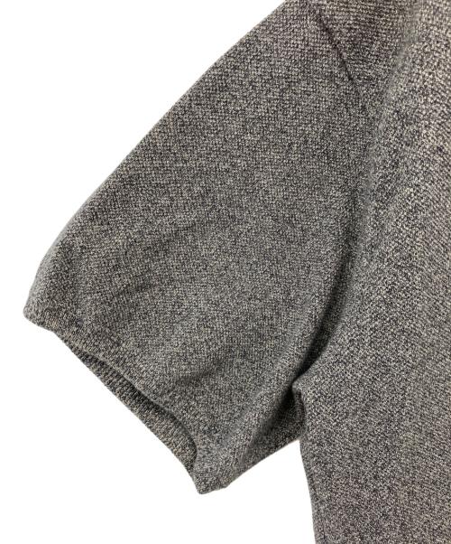 crepuscule（クレプスキュール）crepuscule (クレプスキュール) Light Moss Stitch Polo グレー サイズ:1　の古着・服飾アイテム