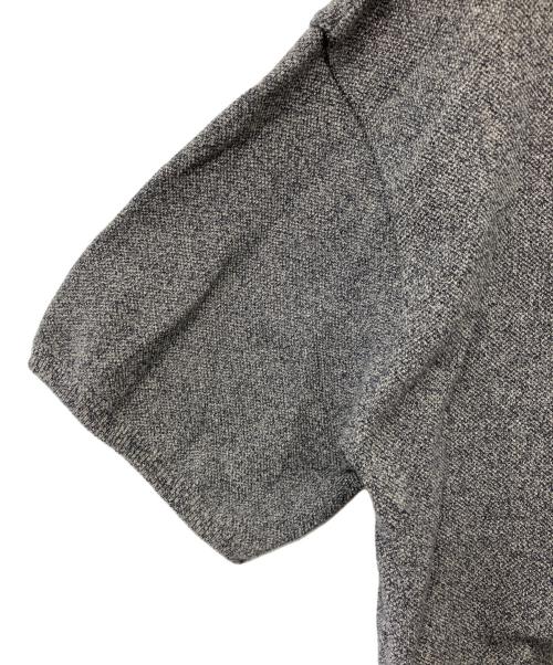 crepuscule（クレプスキュール）crepuscule (クレプスキュール) Light Moss Stitch Polo グレー サイズ:1　の古着・服飾アイテム