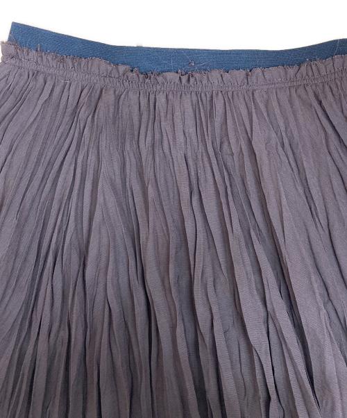 Col Pierrot（コルピエロ）Col Pierrot (コルピエロ) L'appartement (アパルトモン) PLEATS SKIRT ブラウン サイズ:FREEの古着・服飾アイテム