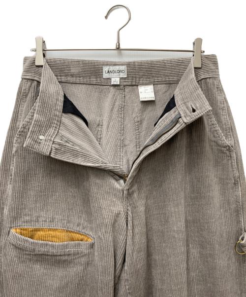 LANDLORD（ランドロード）LANDLORD (ランドロード) コーデュロイパンツ PT-SV-NSA-1001 グレー サイズ:Mの古着・服飾アイテム