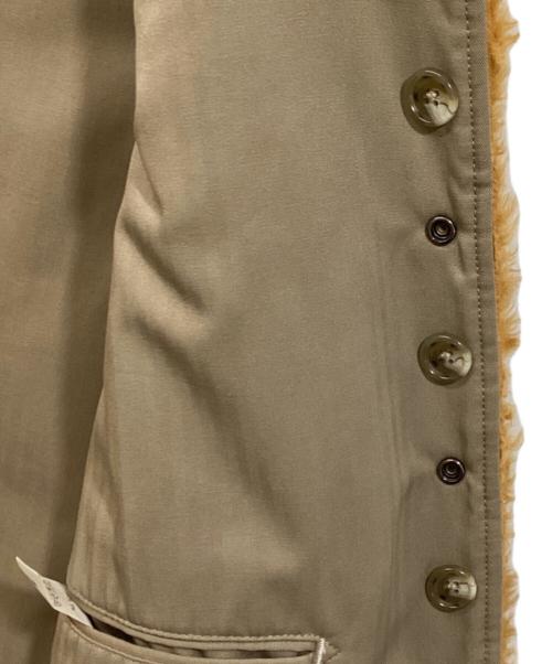 Engineered Garments（エンジニアドガーメンツ）Engineered Garments (エンジニアド ガーメンツ) リバーシブルファーベスト ベージュ サイズ:Sの古着・服飾アイテム