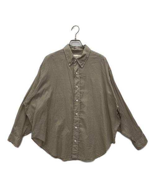 THE SHINZONE（ザ シンゾーン）THE SHINZONE (ザ シンゾーン) SHEER DADDY SHIRTS ベージュ サイズ:P0の古着・服飾アイテム