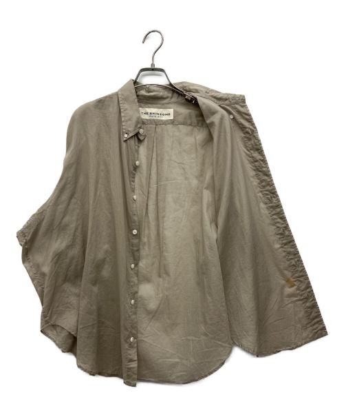 THE SHINZONE（ザ シンゾーン）THE SHINZONE (ザ シンゾーン) SHEER DADDY SHIRTS ベージュ サイズ:P0の古着・服飾アイテム