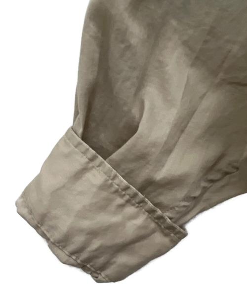 THE SHINZONE（ザ シンゾーン）THE SHINZONE (ザ シンゾーン) SHEER DADDY SHIRTS ベージュ サイズ:P0の古着・服飾アイテム