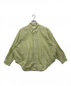 THE SHINZONEザ シンゾーン）の古着「DADDY SHIRTS(STRIPE)」｜グリーン
