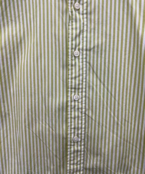 THE SHINZONE（ザ シンゾーン）THE SHINZONE (ザ シンゾーン) DADDY SHIRTS(STRIPE) グリーン サイズ:P0の古着・服飾アイテム