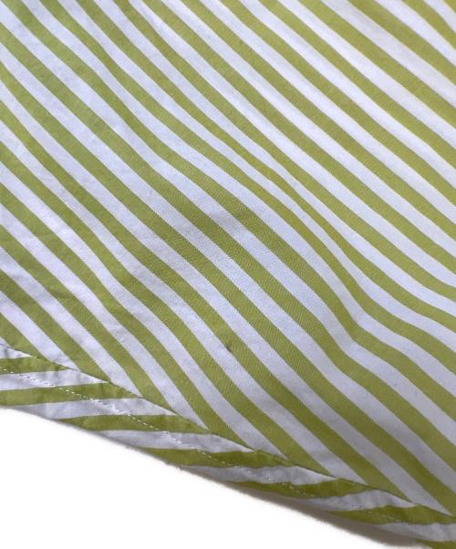 THE SHINZONE（ザ シンゾーン）THE SHINZONE (ザ シンゾーン) DADDY SHIRTS(STRIPE) グリーン サイズ:P0の古着・服飾アイテム