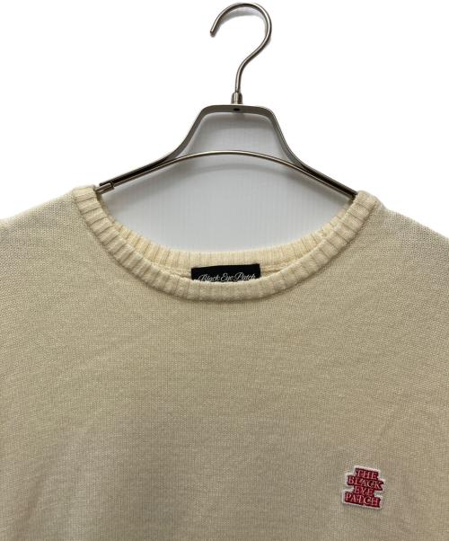 BlackEyePatch（ブラックアイパッチ）BlackEyePatch (ブラックアイパッチ) 家紋セーター アイボリー サイズ:Lの古着・服飾アイテム
