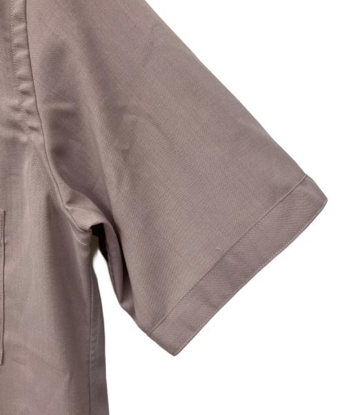 UNITED TOKYO（ユナイテッドトーキョー）UNITED TOKYO (ユナイテッドトーキョー) スキッパーバンドカラーシャツ ピンク サイズ:１の古着・服飾アイテム