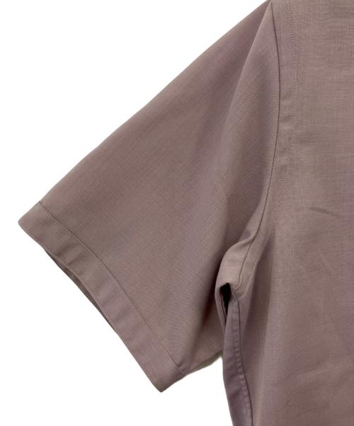 UNITED TOKYO（ユナイテッドトーキョー）UNITED TOKYO (ユナイテッドトーキョー) スキッパーバンドカラーシャツ ピンク サイズ:１の古着・服飾アイテム