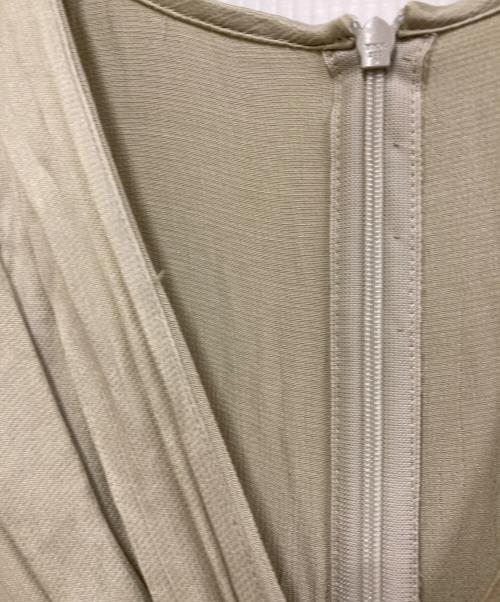 FRAY ID（フレイ アイディー）FRAY ID (フレイ アイディー) サテンツイストワンピ ライトグリーン サイズ:Sの古着・服飾アイテム