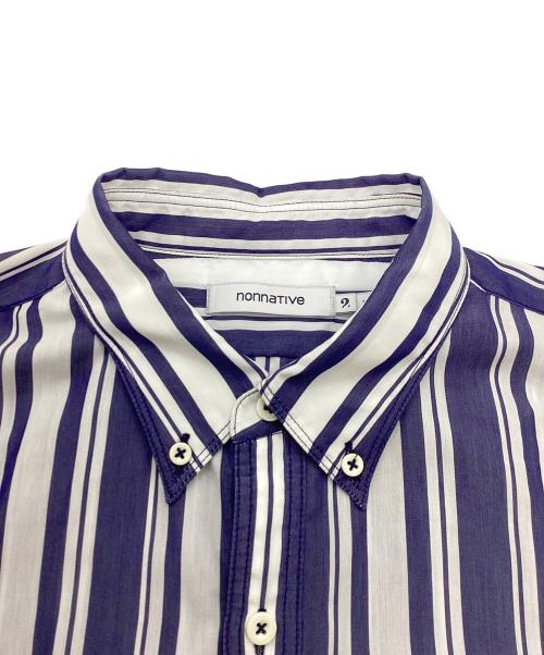 nonnative（ノンネイティブ）nonnative (ノンネイティブ) ボタンダウンシャツ ブラウン サイズ:2の古着・服飾アイテム