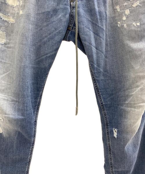 DIESEL（ディーゼル）DIESEL (ディーゼル) デニムスウェットパンツ インディゴ サイズ:32の古着・服飾アイテム