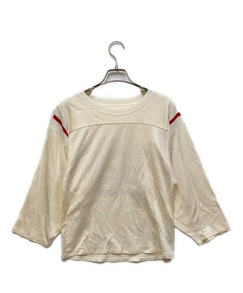 MM6 Maison Margiela（エムエムシックスメゾンマルジェラ）MM6 Maison Margiela (エムエムシックスメゾンマルジェラ) Numbering Top アイボリー サイズ:SIZE Sの古着・服飾アイテム