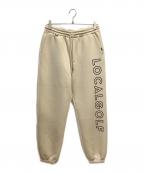 Local Golfローカルゴルフ）の古着「Cardboard Knit Jogger PANTS」｜ベージュ