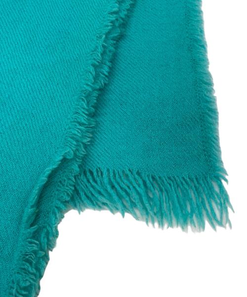 BOTTEGA VENETA（ボッテガベネタ）BOTTEGA VENETA (ボッテガベネタ) カシミヤストール ブルーの古着・服飾アイテム