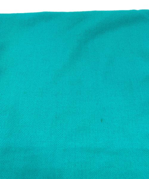 BOTTEGA VENETA（ボッテガベネタ）BOTTEGA VENETA (ボッテガベネタ) カシミヤストール ブルーの古着・服飾アイテム