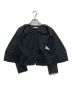中古・古着 EPOCA (エポカ) リネン混ノーカラージャケット ブラック サイズ:SIZE 38：6000円