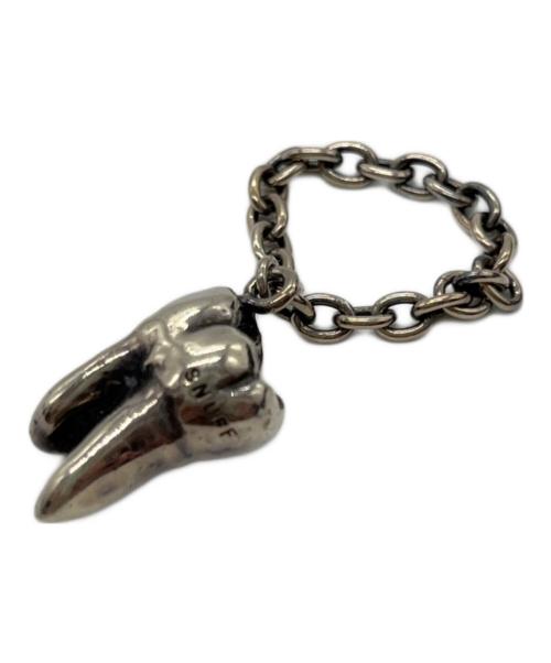 ALICE BLACK（アリス ブラック）ALICE BLACK (アリス ブラック) バッドトゥースチェーンリング サイズ:7号の古着・服飾アイテム