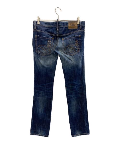DSQUARED2（ディースクエアード）DSQUARED2 (ディースクエアード) デニムパンツ インディゴ サイズ:42の古着・服飾アイテム