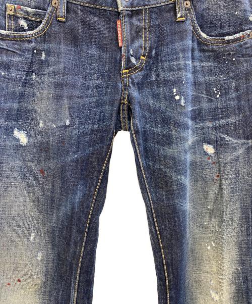 DSQUARED2（ディースクエアード）DSQUARED2 (ディースクエアード) デニムパンツ インディゴ サイズ:42の古着・服飾アイテム