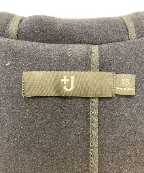 UNIQLO+J（ユニクロ プラスジェイ）UNIQLO+J (ユニクロ プラスジェイ) ウールオーバーサイズダッフルコート ネイビー サイズ:XSの古着・服飾アイテム