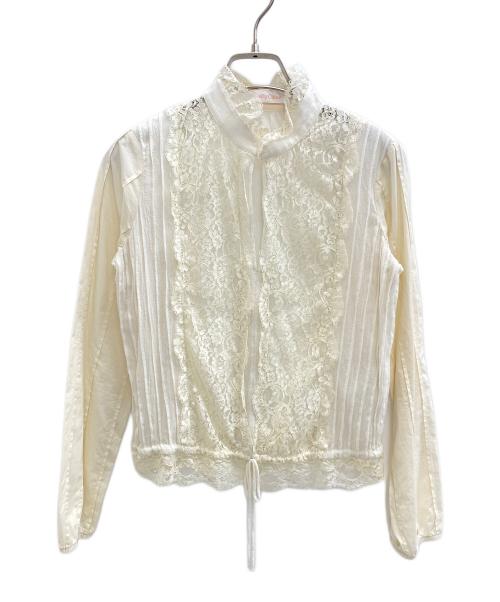 SEE BY CHLOE（シーバイクロエ）SEE BY CHLOE (シーバイクロエ) ハイネックブラウス アイボリー サイズ:34の古着・服飾アイテム