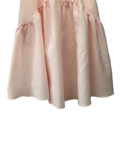 Bluelea（ブルレア）BLUELEA (ブルレア) ジャガードスカート ピンク サイズ:36　の古着・服飾アイテム
