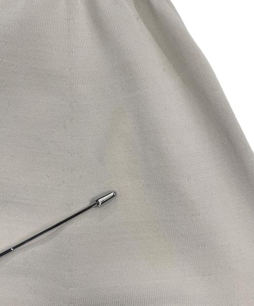 CELFORD（セルフォード）CELFORD (セルフォード) ホールガーメントボリュームスリーブワンピース ライトベージュ サイズ:36の古着・服飾アイテム