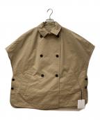 ARPEGE STORYアルページュストーリー）の古着「ケープトレンチ」｜ベージュ