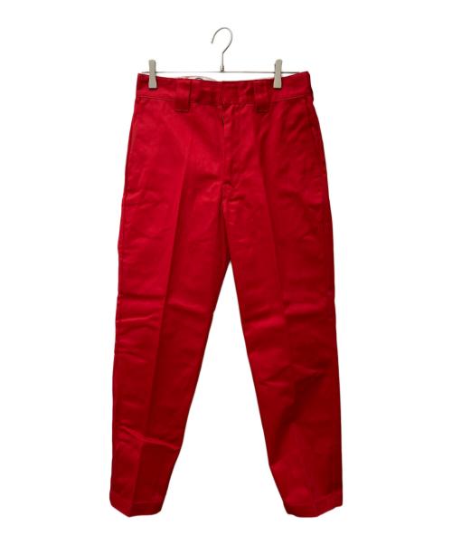 Dickies（ディッキーズ）Dickies (ディッキーズ) BEDWIN &THE HEARTBREAKERS (ベドウィンアンドザ ハートブレイカーズ) 10L DICKIES SLIM FIT PANTS 23AB-4667 レッド サイズ:2の古着・服飾アイテム