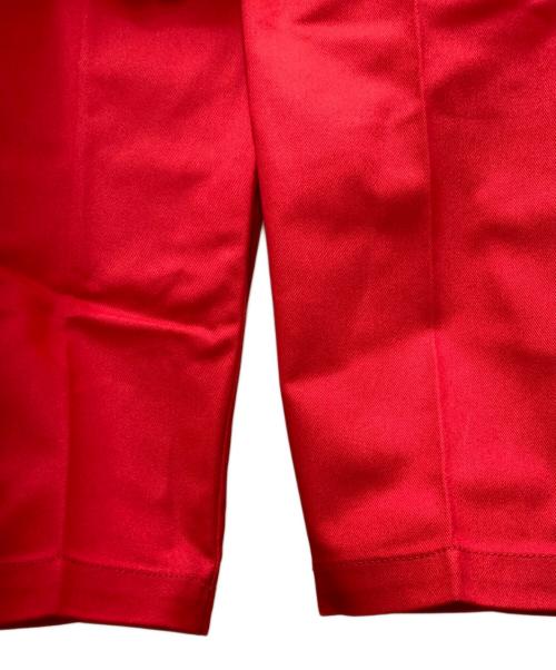 Dickies（ディッキーズ）Dickies (ディッキーズ) BEDWIN &THE HEARTBREAKERS (ベドウィンアンドザ ハートブレイカーズ) 10L DICKIES SLIM FIT PANTS 23AB-4667 レッド サイズ:2の古着・服飾アイテム