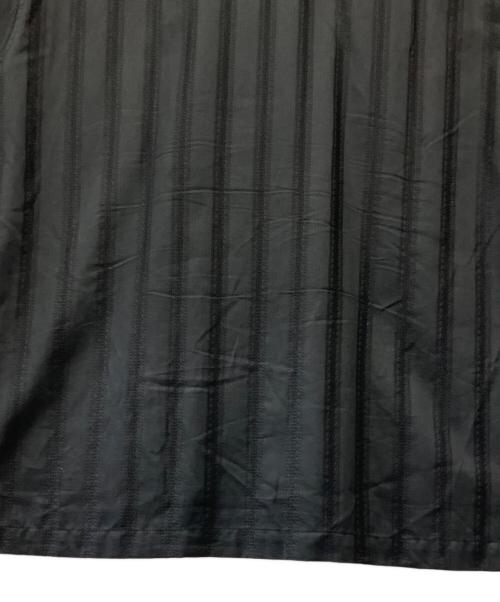 ROTT WEILER（ロットワイラー）ROTT WEILER (ロットワイラー) R9 STRIPE S/S SHIRT ブラック サイズ:Mの古着・服飾アイテム