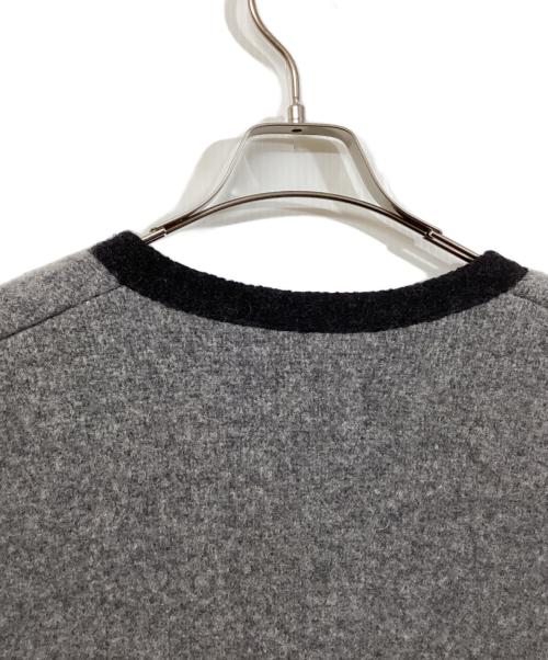 STAPF（シュタップ）STAPF (シュタップ) オーバーサイズチロリアンノーカラージャケット グレー サイズ:Sの古着・服飾アイテム