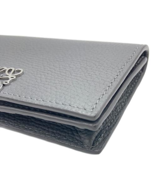 LOEWE（ロエベ）LOEWE (ロエベ) アナグラムカードケース ライトグレーの古着・服飾アイテム