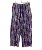 LE GLAZIKル グラジック）の古着「BTK DRAWSTRING PANTS」｜パープル
