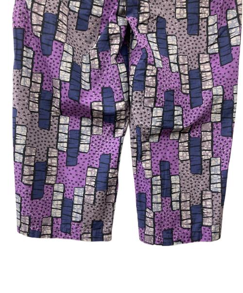 LE GLAZIK（ル グラジック）LE GLAZIK (ル グラジック) BTK DRAWSTRING PANTS パープル サイズ:34の古着・服飾アイテム