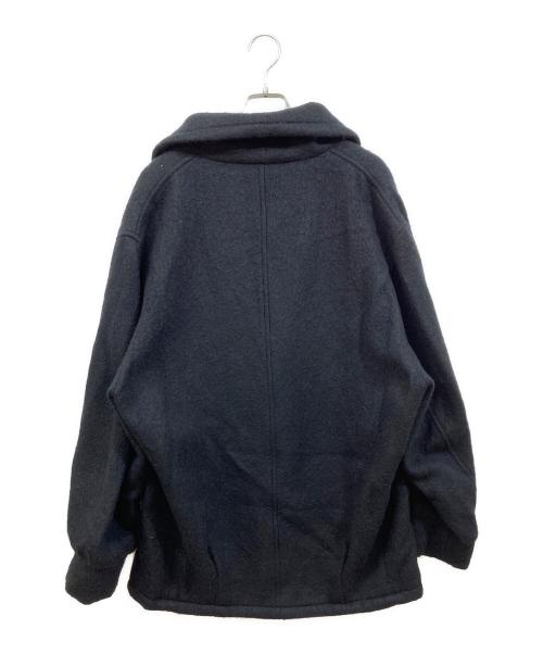 AURALEE（オーラリー）AURALEE (オーラリー) BRUSHED ALPACA WOOL MELTON HALF COAT ブラック サイズ:1の古着・服飾アイテム