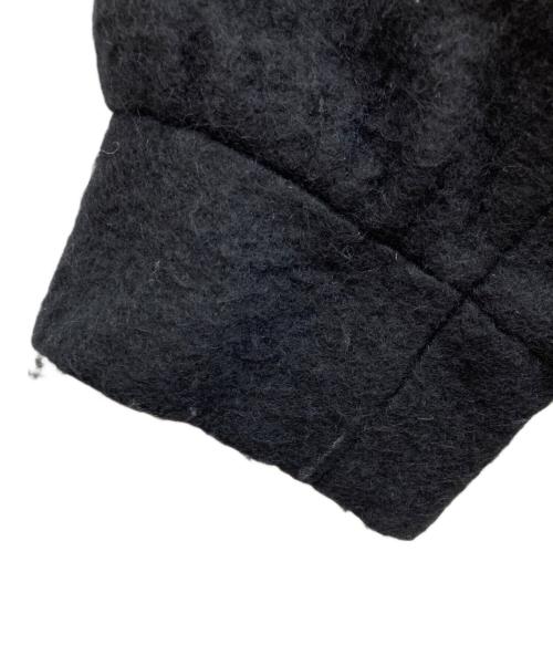 AURALEE（オーラリー）AURALEE (オーラリー) BRUSHED ALPACA WOOL MELTON HALF COAT ブラック サイズ:1の古着・服飾アイテム