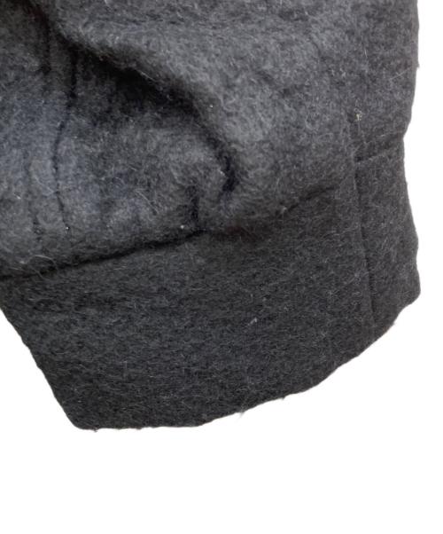 AURALEE（オーラリー）AURALEE (オーラリー) BRUSHED ALPACA WOOL MELTON HALF COAT ブラック サイズ:1の古着・服飾アイテム