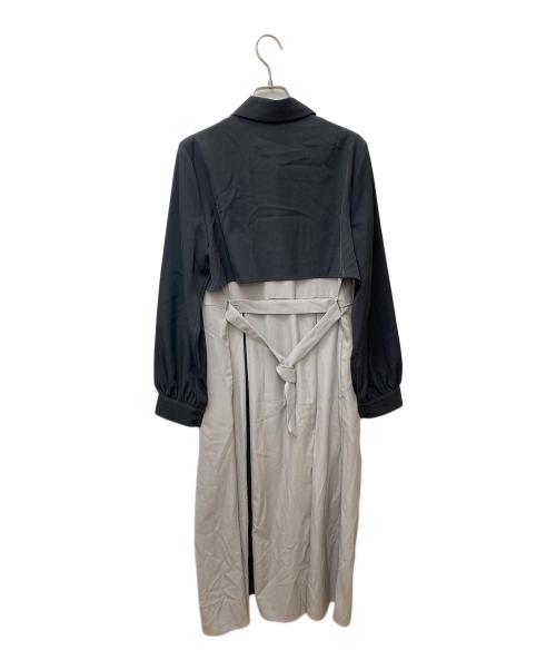 HARE（ハレ）HARE (ハレ) バイカラータックワンピース HAL07272AD ブラック サイズ:Fの古着・服飾アイテム